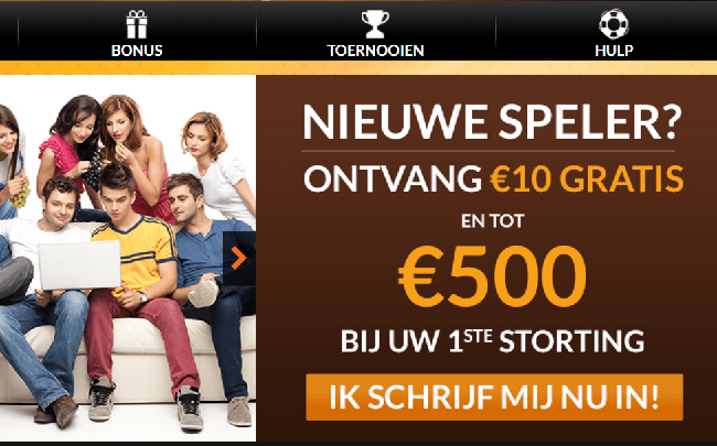 Online casino belgie met gratis startgeld